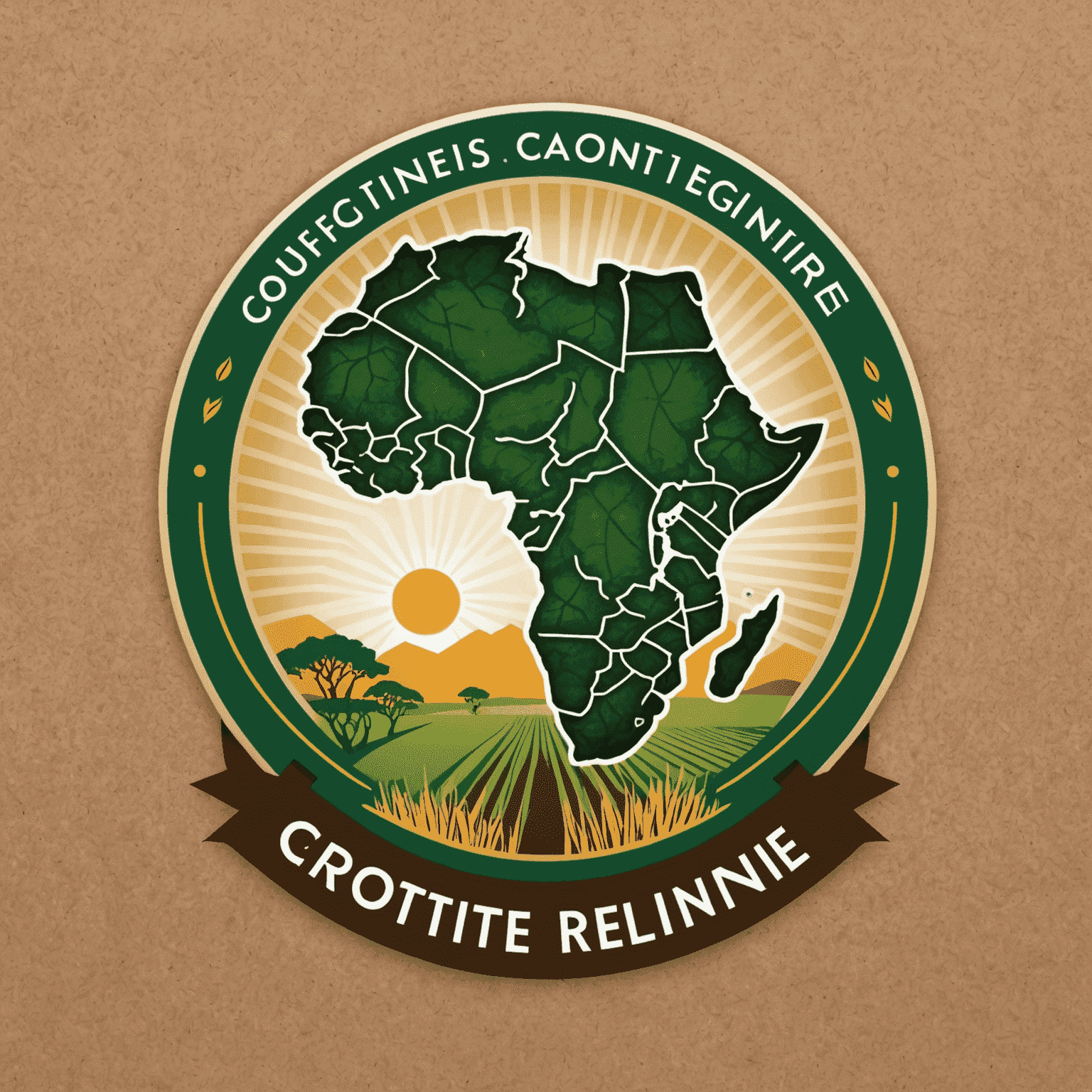 ConfGenSs logo depicting climate-resilient agriculture in South Africa