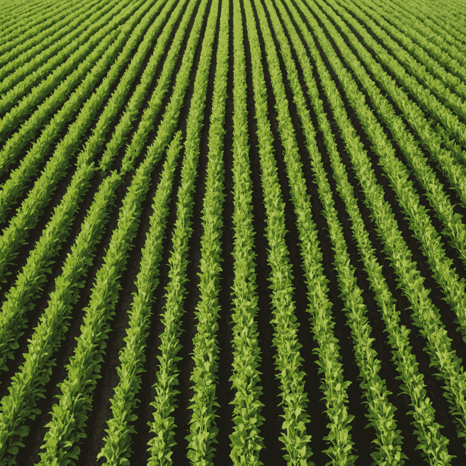 A field with diverse cover crops and minimal tillage, showcasing soil conservation techniques